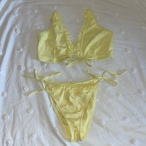 Yellow ASOS Bikini